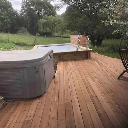 Maison Ronde Atypique En Bois Holiday home
