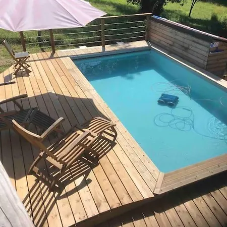 Maison Ronde Atypique En Bois Holiday home *
